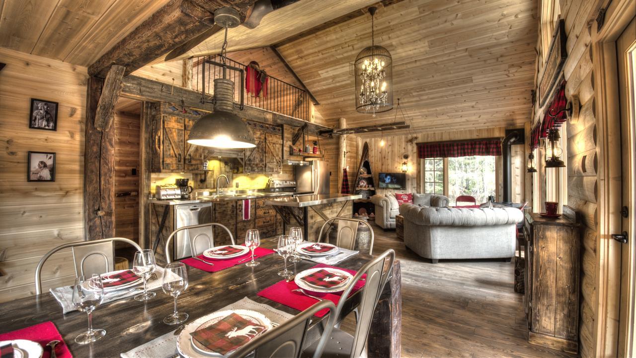 Le Bivouac - Les Chalets Spa Canada La Malbaie Exterior photo